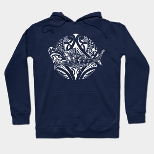 Maori shark Hoodie